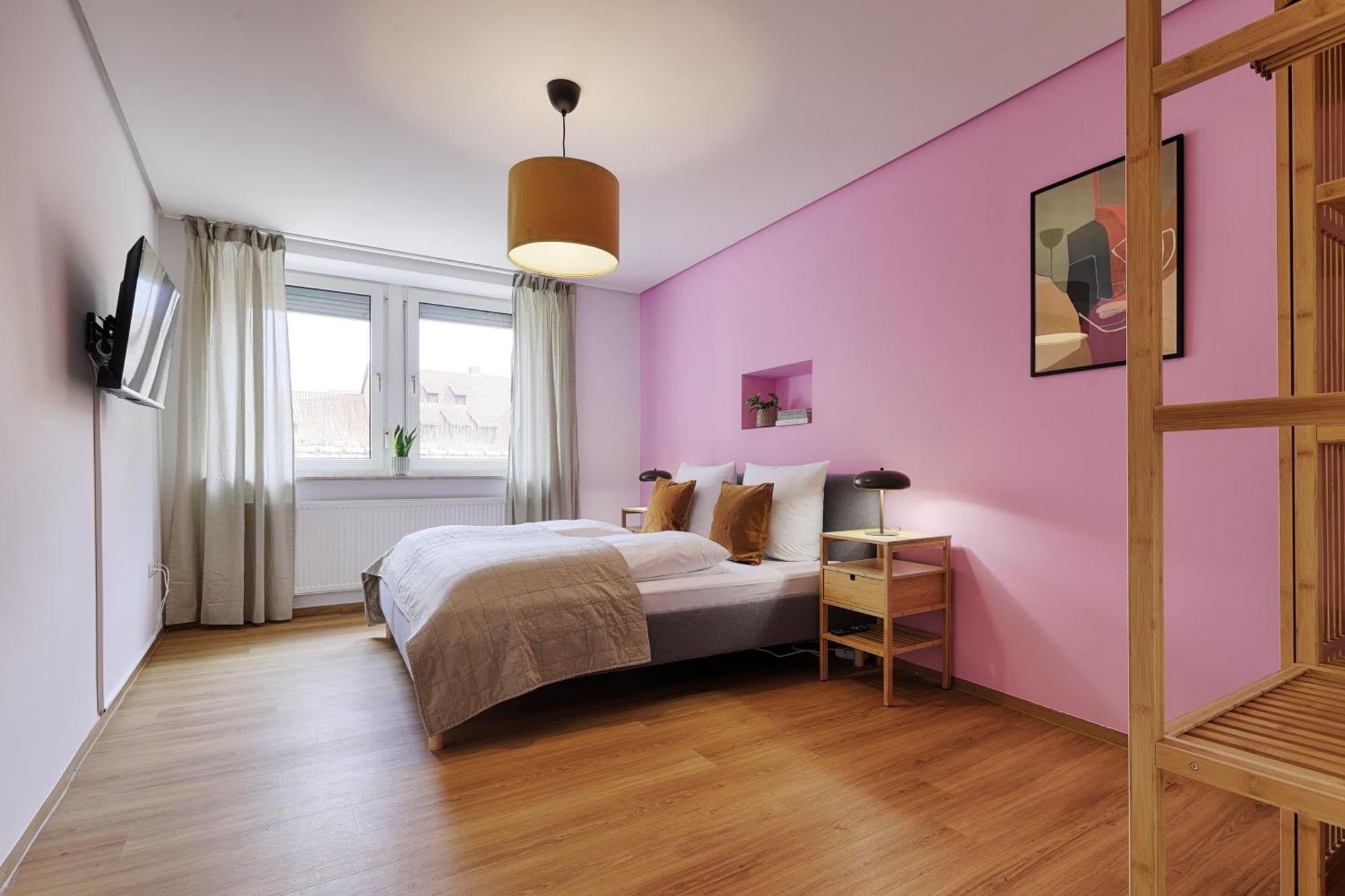 Homie Badgasse - Fewos Am Main Mit Dachterrasse & Fahrradgarage Apartment *