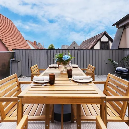 Homie Stay Badgasse - Fewos Am Main Mit Dachterrasse & Fahrradgarage Ochsenfurt Exterior foto