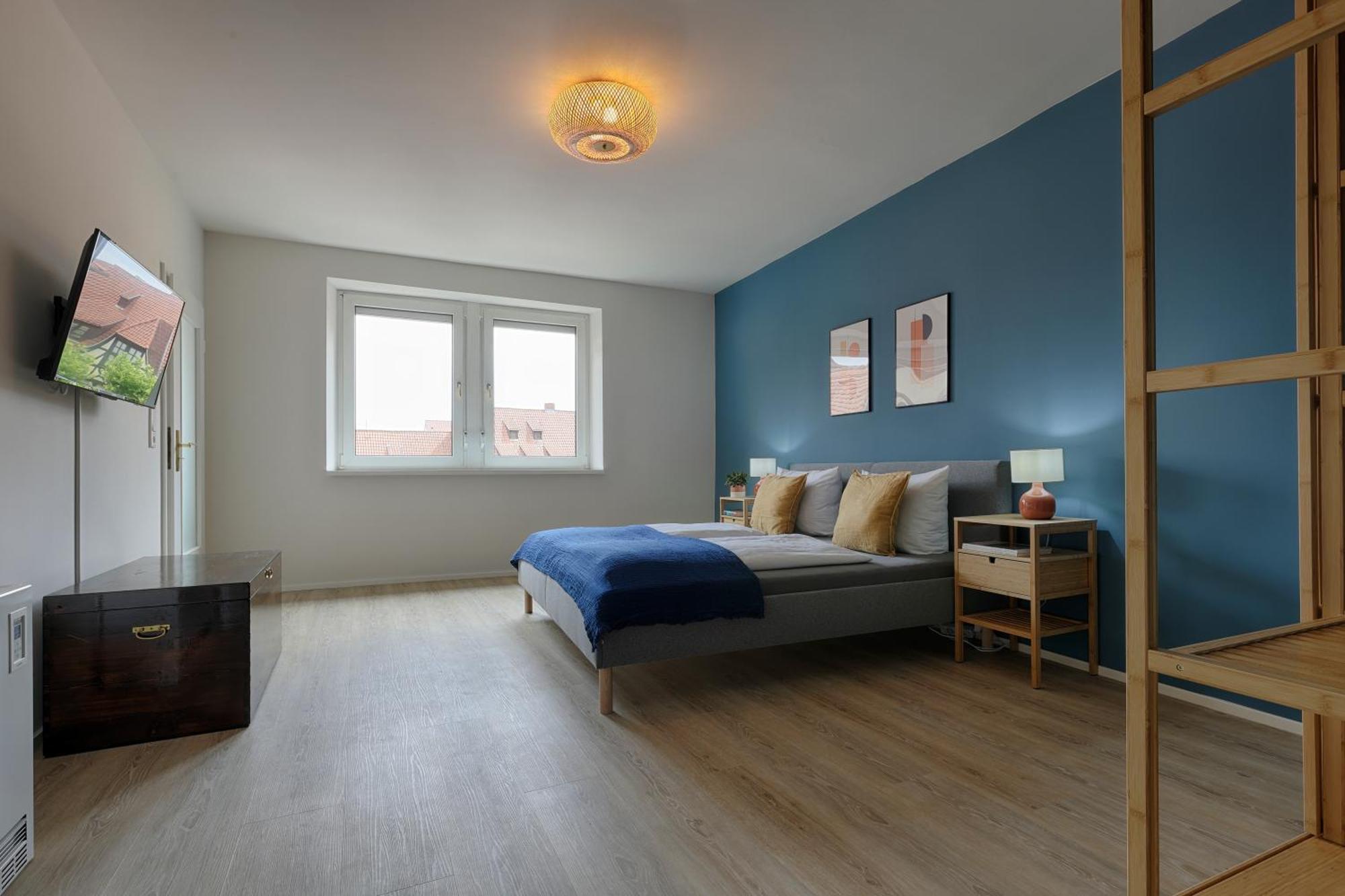 Homie Badgasse - Fewos Am Main Mit Dachterrasse & Fahrradgarage Apartment Ochsenfurt