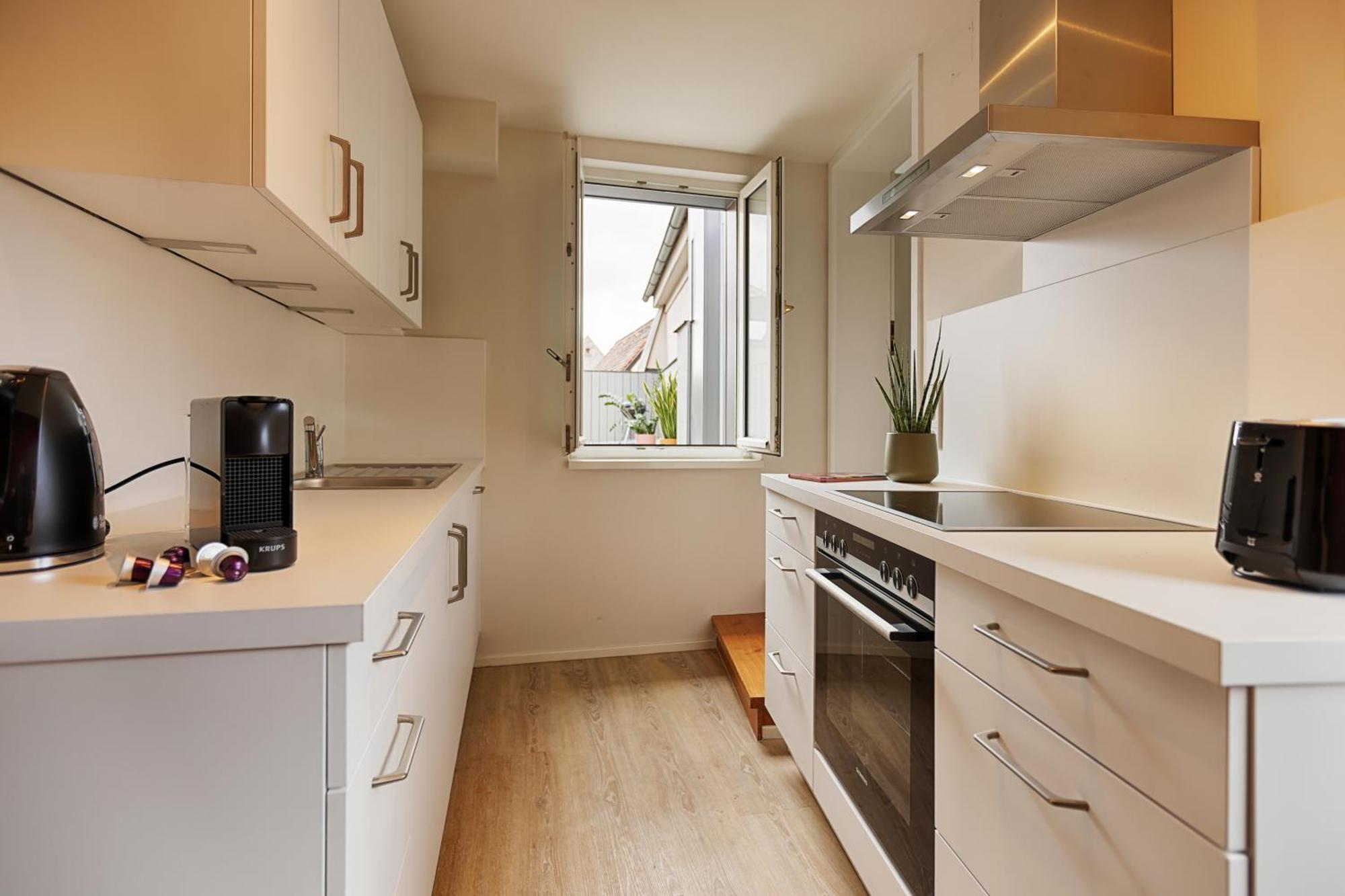 Homie Badgasse - Fewos Am Main Mit Dachterrasse & Fahrradgarage Apartment Ochsenfurt